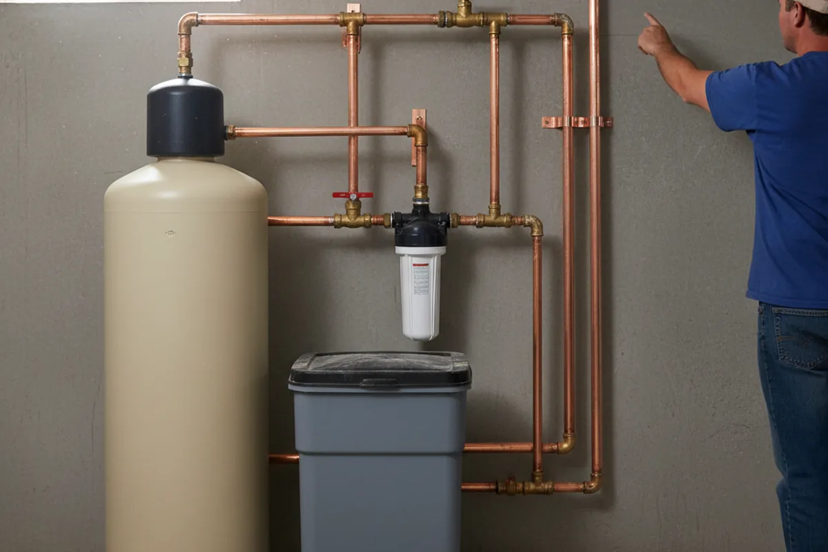 Whole-house water treatment system installed in Mc Donald